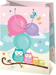 Cardex Baglyok és lufik gigant ajándéktáska 56 x 20 x 40 cm