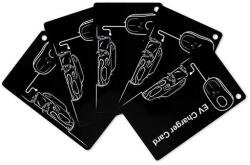 Qoltec közelségi kártyák EV töltőállomáshoz | 5 db | Hotel, Parkoló (52429)