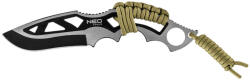 NEO TOOLS Túlélőkés, 11cm penge, 75cm paracord kötéllel tokban (63-100)