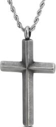 HARAHU Colier PU-38413 Cross - Gri KP38413
