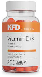 KFD Nutrition Vitamin D3+K2 / 200 Tabs
