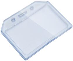 WALISEC WS-RFIDCASEH RFIDCASEH beléptető kártya tartó tok, fekvő, áttetsző, rugalmas (WS-RFIDCASEH)