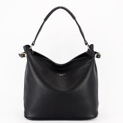 Flora&Co Paris Geanta neagra FloraCO Paris cu borseta detasabila F6966 M11 (F6966NOIR)