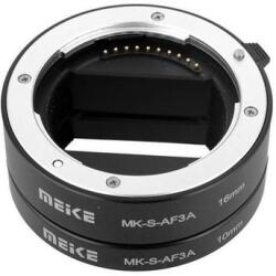 Meike Sony E bajonett AF közgyűrűsor fém vázzal MILC fényképezőgéphez (MK-S-AF3-A) (D101437)