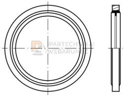  Din Kombinált Alátét M18x1, 5