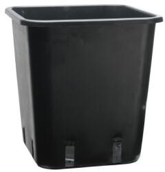 Műanyag cserép 9x9x10 - 0, 5 l