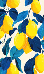 Takoy Gyorsan száradó törölköző 30x50 citromtánc