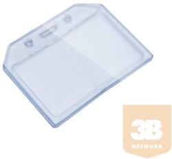 WALISEC RFIDCASEH beléptető kártya tartó tok, fekvő, áttetsző, rugalmas (WS-RFIDCASEH) - 3bnetwork