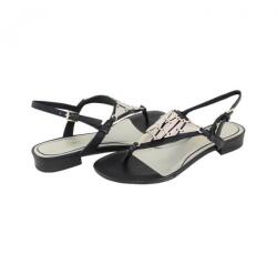 Marco Tozzi Sandale dama, negru, casual, din piele ecologica, cu toc, Marco Tozzi 2-28121-24-Negru (Marime: 39) (2-28121-24-Negru-39)