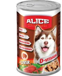 Alice Professional Dog konzerv - májas nedves eledel kutyáknak (1240 g)