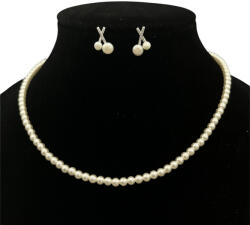 ElectraStore Set Cercei si Colier Imitatie De Perle True Elegance (C4294)