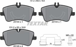 TEXTAR Set placute frana TEXTAR 2314402 (2314402)