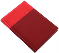 Realsystem Határidőnapló Lux A/5, napi fehér lapokkal piros Realsystem 2026 (5321-47) - officefirst