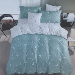 idealisotthon Hold és csillagok 7 részes kétoldalas ágyneműhuzat - menta (IO-SY-BL-FYX-7-MNT)
