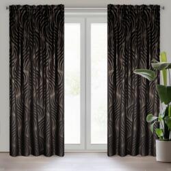 Takoy Draperie VICTORIA 3 LIMITED COLLECTION din catifea moale cu model geometric de 140 x 270 cm
