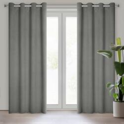 Takoy Draperie blackout cu model structurat CARLO neted, semi-mată de 135 x 250 cm