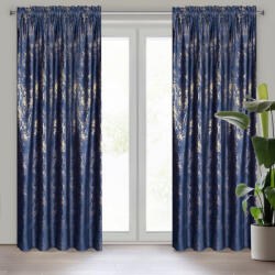 Takoy Draperie KORNELIA din catifea velur moale decorată cu imprimeu de șampanie care amintește de marmură