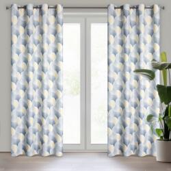 Takoy Draperie ASETA cu imprimeu abstract în stil op art de 140 x 250 cm