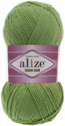 alize Cotton Gold fonal 485 - Zöld