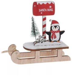  Lézervágott karácsonyi dekoráció postaládás - pingvines (MN_DH8058560_4)