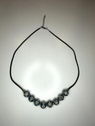  Éjfél Virágai - Fa gyöngy nyaklánc (JJNY32)