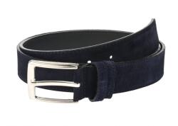 Serenia Lux Curea barbati eleganta din piele naturala intoarsa bleumarin 3.5 cm - CK2283BLM