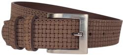 ClK LEATHER Curea barbati casual din piele naturala bufo Maro deschis 4cm Serenia 237MBF