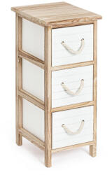 Bizzotto Comoda lemn alb maro Yvette 26x32x62h (0210781) Comoda