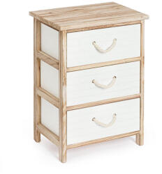Bizzotto Comoda lemn alb maro Yvette 40x29x58h (0210778) Comoda