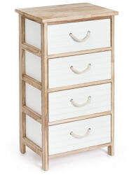 Bizzotto Comoda lemn alb maro Yvette 40x29x73h (0210779) Comoda