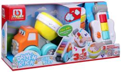 Bburago Junior - Комплект Drive ' N Rock строителeн камион с батерии, с 3 инструмента 095062