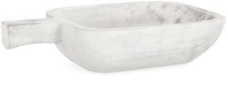 Bizzotto Bol decorativ lemn alb Jamal 42x25x10h (0186322) Tava