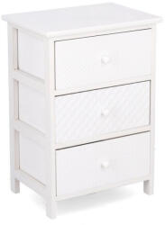 Bizzotto Comoda lemn alb Nadya 40x29x58h (0210692) Comoda