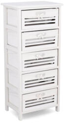 Bizzotto Comoda lemn alb Leny 40x29x90h (0210691) Comoda
