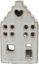 Clayre & Eef Candela Casuta portelan bej 9x7x14 cm (6CE1588M)