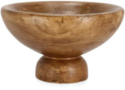 Bizzotto Bol decorativ lemn maro Jambo Ø28x16h (0186300) Tava