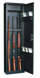 Arme si munitie Dulap 7 arme, 148, 5x42x20 cm, negru (VD.A232)