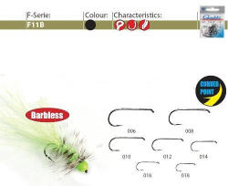 Gamakatsu CARLIGE FORJ. PT. MUSCA F11B BL 25BUC/PL, nr. 16 (GK.146644.16)