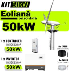 AustrianSolar Turbina eoliana Orizontala de 50kW 50000W (XEOL_ORIZ_50KW)