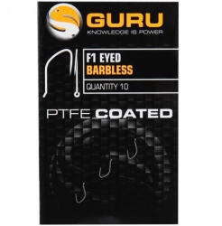 Guru Carlig F1 Eyed Barbless Nr. 16 10buc Pl (gu.gf1e16)