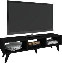 haaus Comoda TV Tirro V1, Negru, 120 x 35 x 35 cm (924737)