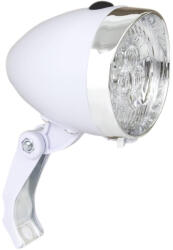 DSX Lampa fata retro 592 cu baterie, culoare alb (L196)