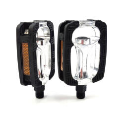 DSX Pedale biciclete Jet 879A, aluminiu cauciuc, filet 9 16 (14mm) (P037)