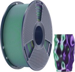 SUNLU Silk PLA+ Dual Color Green Purple - 1, 75 mm / 1000 g (6933582315597)