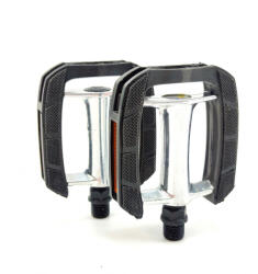 DSX Pedale biciclete 610 alu-plastic 100x80 TPR, filet 9 16 (14mm) (P073)