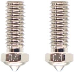 QIDI Tech Дюза с медно покритие за X-Smart 3/X-Plus 3/X-Max 3 - Комплект от 2 бр. - 0, 4 mm (747302684759)
