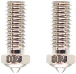 QIDI Tech Дюза с медно покритие за X-Smart 3/X-Plus 3/X-Max 3 - Комплект от 2 бр. - 0, 2 mm (728683349987)