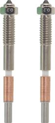QIDI Tech Биметална дюза за Plus4 - Комплект от 2 бр - 0, 2 mm (16392818796)