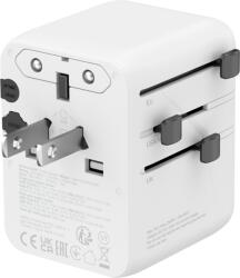 CANYON Адаптер за Захранване CANYON Travel Adapter OnTour 20 EU/UK/US/AUS 70W White (CNS-TA70W1006W) - beep