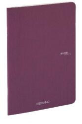 Fedrigoni Ecoqua A/4 40 lapos lila sima füzet (19210012)